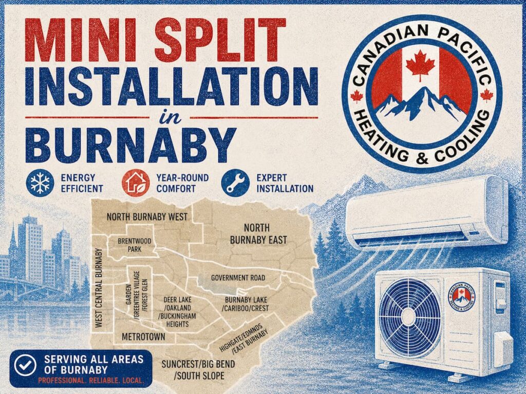 Mini Split Installation in Burnaby