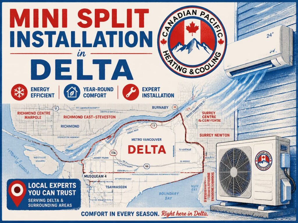 Mini Split Installation in Delta