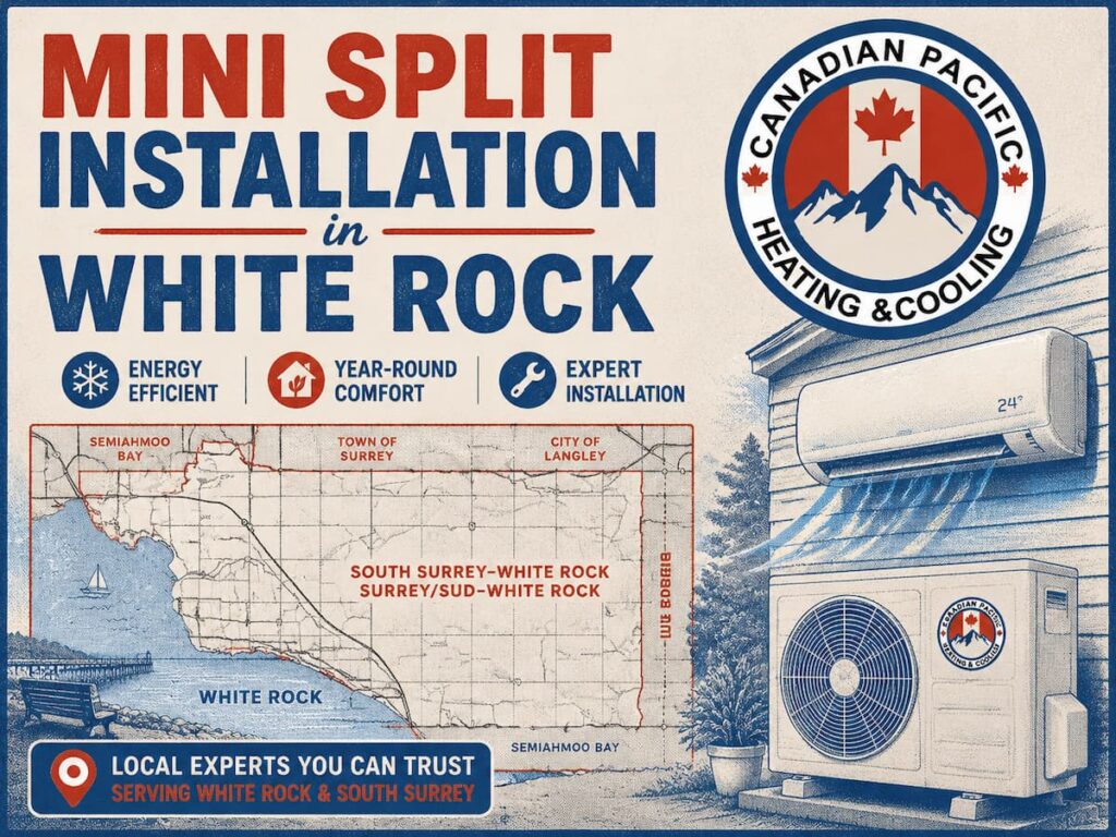 Mini Split Installation in White Rock