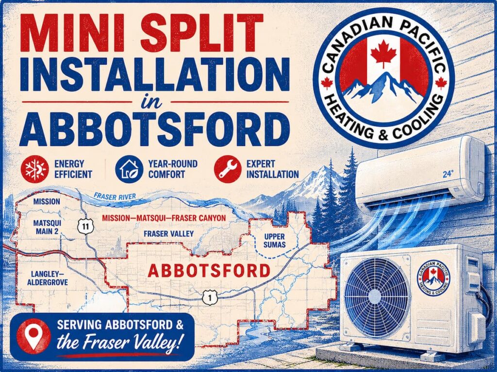 Mini Split Installation in Abbotsford