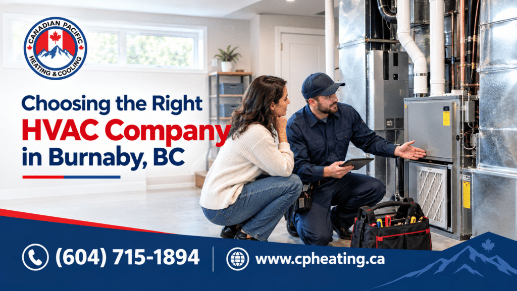 Choosing the right HVAC company in Burnaby BC