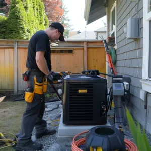 Professional heat pump installation and repair by skilled technicians